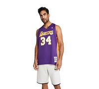 Mitchell & Ness Blusa Los Angeles Lakers para Hombre, Morado, M