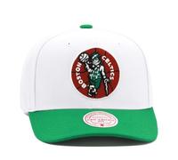 Mitchell & Ness Boston Celtics NBA Team 2 Tone 2.0 Pro - Gorra con cierre a presión, color blanco, Blanco, talla única