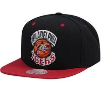 Mitchell & Ness Breakthrough Snapback (NBA/HWC) - Philadelphia 76ers, Rojo-Negro