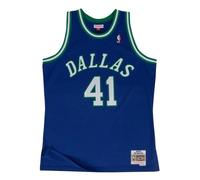 Mitchell & Ness- Camiseta Dallas Mavericks Dirk Nowitzki- Sport- Hombre- Azul- L- Camiseta Dallas Mavericks Dirk Nowitzki