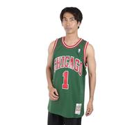 Mitchell & Ness Camiseta de Baloncesto Chicago Bulls 2008-09 St Patrick's Day Edition Nº8 Derrick Rose Verde S64106196 - EAN: 0697589915643