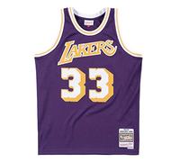 Mitchell & Ness Camiseta de malla Swingman LA Lakers 1983-84 Kareem Abdul-Jabbar, Hombre, morado, L