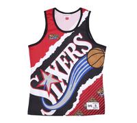 Mitchell & Ness- Camiseta NBA Jumbotron Basketball- Sport- Hombre- Multicolor- L- Camiseta NBA Jumbotron Basketball