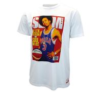 Mitchell & Ness Camiseta NBA Slam Cover, Philadelphia 76ers White, L