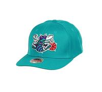 Mitchell & Ness Charlotte Hornets Teal NBA Team Ground 2.0 Stretch Snapback HWC Cap - One-Size