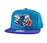 Mitchell & Ness Charlotte Hornets Team 2 Tone Snapback Adjustable Hat