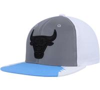 Mitchell & Ness Chicago Bulls Blanco Azul Día 5 Snapback Cap Gorra Béisbol