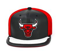 Mitchell & Ness Chicago Bulls Day One - Gorra ajustable con cierre a presión, Negro/Blanco, talla única