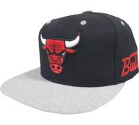 Mitchell & Ness Chicago Bulls HUD101 2 Tone Heather Grey Snapback Cap
