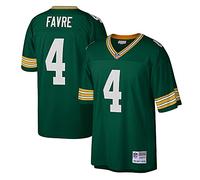 Mitchell & Ness Empacadores de Green Bay Camisa, Verde Oscuro, L Unisex Adulto
