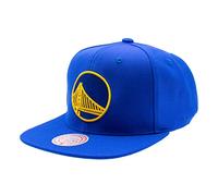 Mitchell & Ness Golden State Warriors NBA Team Ground 2.0 Original Fit Azul Gorra Snapback Ajustable