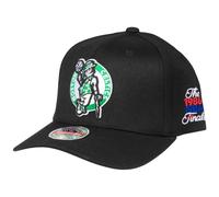 Mitchell & Ness Gorra con logotipo de la NBA Team Classic Red Snapback Boston Celtics