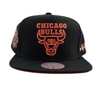 Mitchell & Ness Gorra Snapback NBA Core VI Chicago Bulls Black, Negro , Talla única