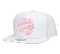 Mitchell & Ness Gorra Snapback - Summer Suede Toronto Raptors, Blanco, Talla única
