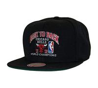 Mitchell & Ness, Hombres NBA 1991-92 Back to Back Champs Snapback HWC - Chicago Bulls