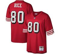 Mitchell & Ness Jerry Rice Scarlet San Francisco 49ers 1994 Legacy - Camiseta réplica para hombre