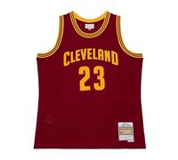 Mitchell & Ness Jersey Swingman de la NBA Cleveland Cavaliers (2015), Lebron James, color: rojo, Cleveland Cavaliers (2015) | Lebron James, M