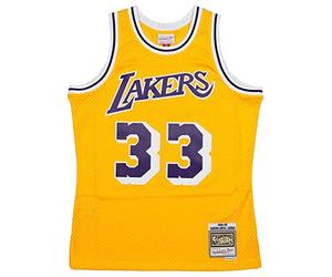Mitchell & Ness Kareem Abdul-Jabbar #33 Los Angeles Lakers NBA Swingman S