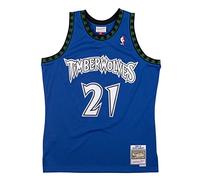 Mitchell & Ness Kevin Garnett #21 Minnesota Timberwolves 2003-04 Swingman NBA Trikot azul, azul, medium