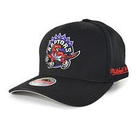 Mitchell & Ness NBA Classic Red Eazy Snapback Cap Toronto Raptors Black, Negro , Talla única