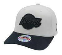 Mitchell & Ness NBA Cool Grey Pop Visor Classic Red Snapback, Cool Grey-LA Lakers, Talla única