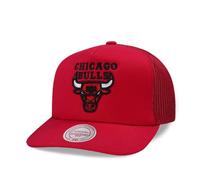 Mitchell & Ness NBA Evergreen Trucker Gorra Chicago Bulls, rojo, Talla única