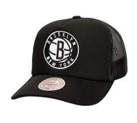 Mitchell & Ness NBA Evergreen Trucker Snapback Gorra Brooklyn Nets Black