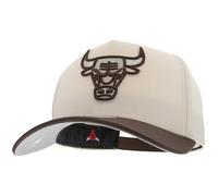 Mitchell & Ness NBA Fashion Basic 2T Pro Snapback Gorra Color Crema Blanco Ajustable Hombres Mujeres Niños Unisex Primavera Verano Otoño Invierno, Crema Chicago Bulls, Talla única