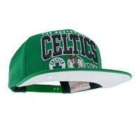 Mitchell & Ness NBA/HWC Champ Stack Gorra de Béisbol Snapback - Boston Celtics, Verde, 100% poliéster, Ajustable, Unisex, para Hombre, Mujer y niño, Primavera, Verano, otoño e Invierno
