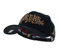 Mitchell & Ness NBA Morning Haze Classic Red Snapback Gorra - Negro-Oro, 82% Acrílico, 15% Lana, 3% Elastano, Ajustable, Hombre, Mujer, Niños, Unisex, Primavera, Verano, Otoño, Invierno, LOS ANGELES