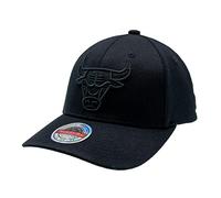 Mitchell & Ness NBA NBL/BLK Logo Classic Red Baseball Cap - Chicago Bulls, talla única