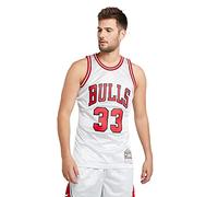 Mitchell & Ness NBA Swingman Jersey 2.0 Chicago Bulls (S. Pippen #33 - White, XL)