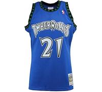 Mitchell & Ness NBA Swingman Timberwolves 03 Kevin Garnett, Azul (Magic Blue), Large