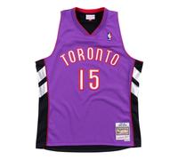 Mitchell & Ness NBA Swingman Vince Carter Toronto Raptors 1999-00 Hardwood Classics - Camiseta para hombre, color morado