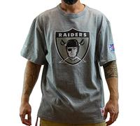 Mitchell & Ness NBA Team Origins S/S Top - NBA, Grey Heather, Oakland Raiders, XL
