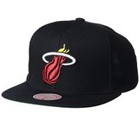Mitchell & Ness NBA Top Spot Snapback HWC, Black Miami Heat, Talla única