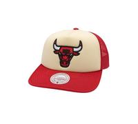 Mitchell & Ness NBA Vintage Block Trucker Cap Chicago Bulls Cream/Red