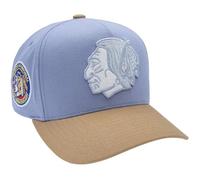 Mitchell & Ness NHL Pro Crown Gorra Snapback Chicago Blackhawks Blue/Khaki