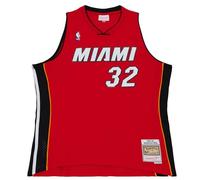 Mitchell & Ness Shaquille Oneal Miami Heat 2005 Swingman Jersey, rojo, M