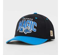 Mitchell & Ness Team Arch Gorra de Béisbol con Cierre a Classic Red Presión - Orlando Magic (Negro/Azul Rey)