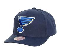 Mitchell & Ness St. Louis Blues NHL Team Ground Pro Snapback Curved Cap Gorra