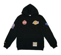 Mitchell & Ness Sudadera con capucha NBA Black Out Vintage Los Angeles Lakers Black, Negro , XL