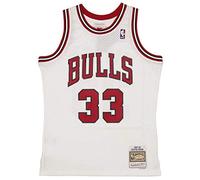 Mitchell & Ness Swingman Chicago Bulls - Camiseta de Punto 2.0, Color Rojo