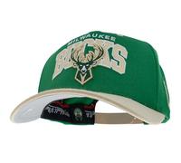 Mitchell & Ness Team Arch Gorra de Béisbol con Cierre a Classic Red Presión - Minnesota Timberwolfes (Gris/Azul Oscuro)