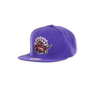 Mitchell & Ness Toronto Raptors NBA Conference Patch HWC Purple Original Fit Snapback Cap - One-Size