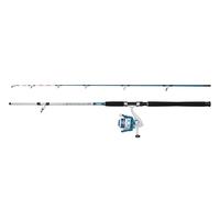 Mitchell Neuron SW II Combo de caña y Carrete Dorade | Set de Pesca en Agua Salada Dorade | Carrete con 1+1 roientos | Cuerpo de Grafito | Preenrollado |4000 | 2,10 m | 60-120 g