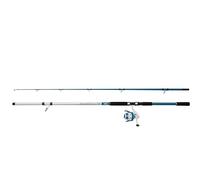 Mitchell Neuron SW II Combo de caña y Carrete Mackerel | Set de Pesca de caballa en Agua Salada | Carrete con 1+1 roientos | Cuerpo de Grafito | Preenrollado |5000 | 2,70 m | 120-200 g