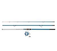 Mitchell Neuron SW II Combo de caña y Carrete | Set de Pesca en en Agua Salada | Carrete con 1+1 roientos | Preenrollado y Listo para Pescar | 8000 | 4,50 m | 100-200 g