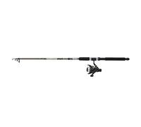 Mitchell Tanager Camo II Tele Spin Combo, caña de Pescar telescópica y Carrete Spinning, Ideal para Principiantes u Pescadores Ocasionales, Pesca depredador, Lucio/Perca/lucioperca, Camuflaje Verde,