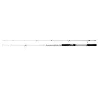 Mitchell Tanager SW Caña de Pescar | Caña de Pescar de Agua Salada para Pescadores de mar | Composite de Carbono | Ligera, Potente y Resistente a la corrosión | Unisex, Plata/Negro, 2.4m | 10-40g